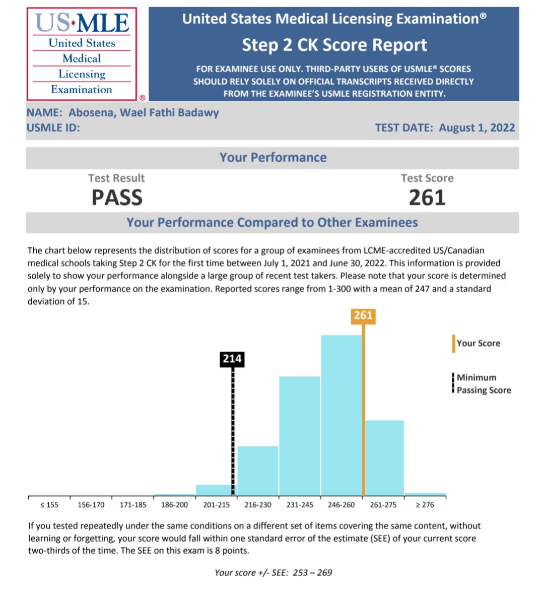 Testimonials EL Husseiny s USMLE Preparation Program