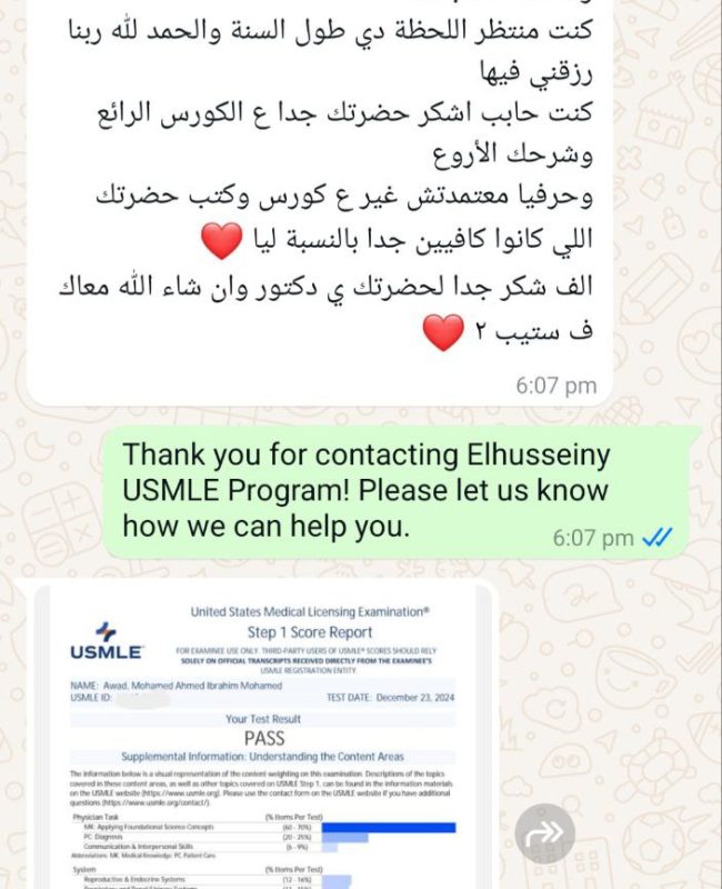 Dr Mohamed awad result